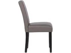 Lot De 2 Chaises "Luna" - Gris 7 Lot De 2 Chaises "Luna" - Gris -Deco.fr Soldes Boutique chaise 10586175