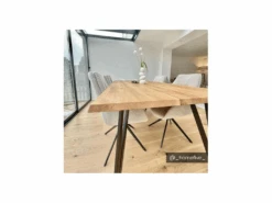 Chaise Avec Accoudoirs DIMIA - Tissu Et Métal - Crème -Deco.fr Soldes Boutique chaise 10735283