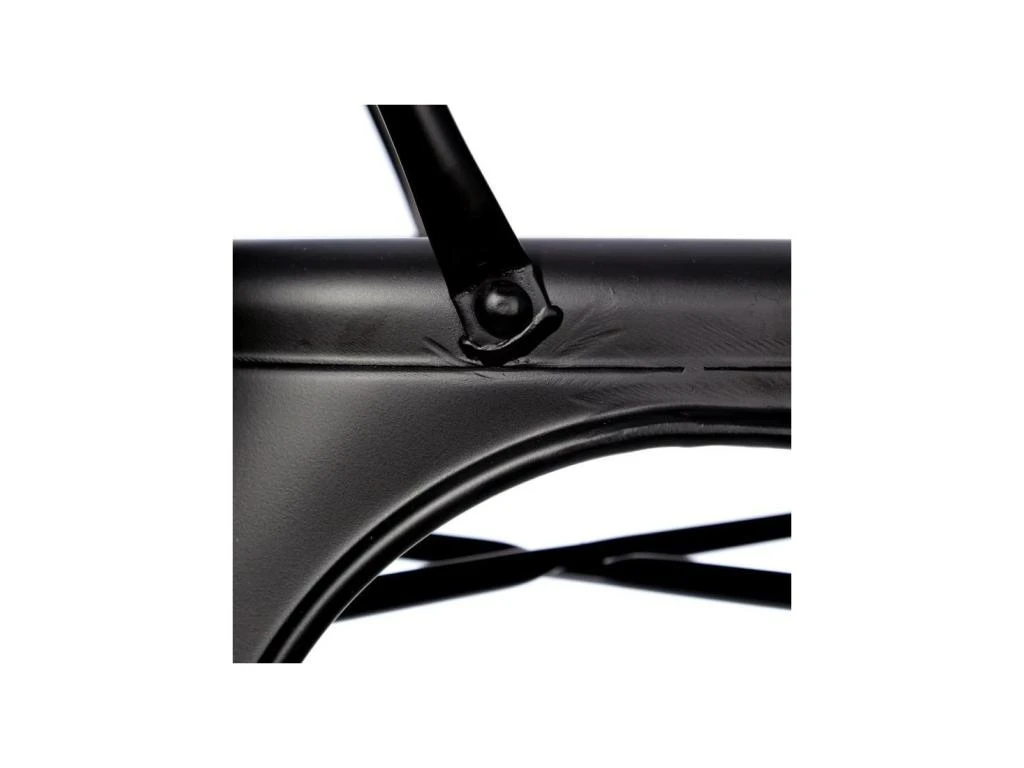 Quatuor De Chaises Métal Noir - VASSIA 4 Quatuor De Chaises Métal Noir - VASSIA – Image 4