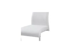 Quatuor De Chaises Simili Cuir Blanc - ROME 5 Quatuor De Chaises Simili Cuir Blanc - ROME -Deco.fr Soldes Boutique chaise 11141827