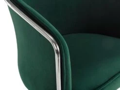 Chaise Avec Accoudoirs En Velours Et Métal - Vert Et Chromé - JOSETHE De Pascal MORABITO 9 Chaise Avec Accoudoirs En Velours Et Métal - Vert Et Chromé - JOSETHE De Pascal MORABITO -Deco.fr Soldes Boutique chaise 11941249