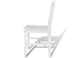Lot De 6 Chaises De Salle à Manger Cuisine En Bois Blanc Style Classique CDS022157 6 Lot De 6 Chaises De Salle à Manger Cuisine En Bois Blanc Style Classique CDS022157 -Deco.fr Soldes Boutique chaise 12443113