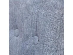 Lot De 4 Chaises De Salle à Manger Cuisine Dossier Capitonné En Tissu Gris Clair CDS021520 -Deco.fr Soldes Boutique chaise 12443129