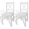 Lot De 2 Chaises De Salle à Manger Cuisine Design Classique Bois De Pin Blanc CDS020166 11 Lot De 2 Chaises De Salle à Manger Cuisine Design Classique Bois De Pin Blanc CDS020166 -Deco.fr Soldes Boutique chaise 12443523