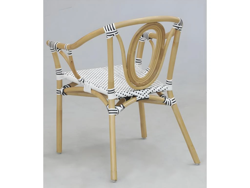 Fauteuil En Rotin Naturel Et Polyrésine Ona 3 Fauteuil En Rotin Naturel Et Polyrésine Ona – Image 3