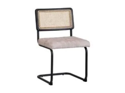 Duo De Chaises Métal/Rotin/Beige N°1 - MARIETTE -Deco.fr Soldes Boutique chaise 12990671