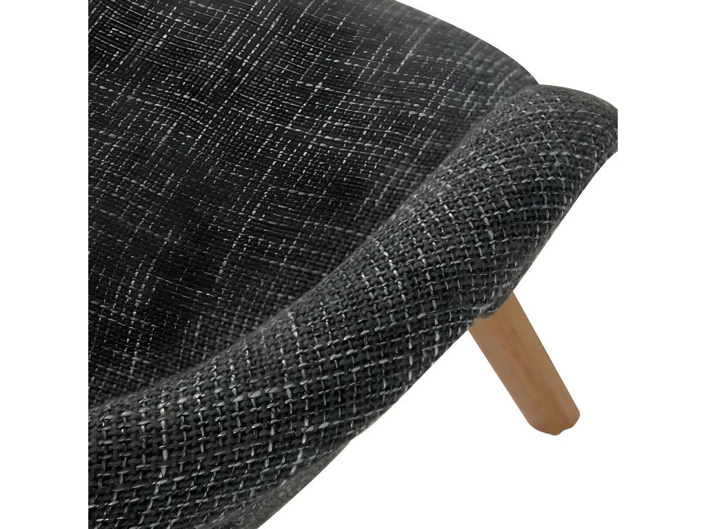 Chaise Viking En Tissu Gris Foncé 5 Chaise Viking En Tissu Gris Foncé – Image 5