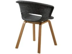 Chaise Viking En Tissu Gris Foncé 11 Chaise Viking En Tissu Gris Foncé -Deco.fr Soldes Boutique chaise 13001615