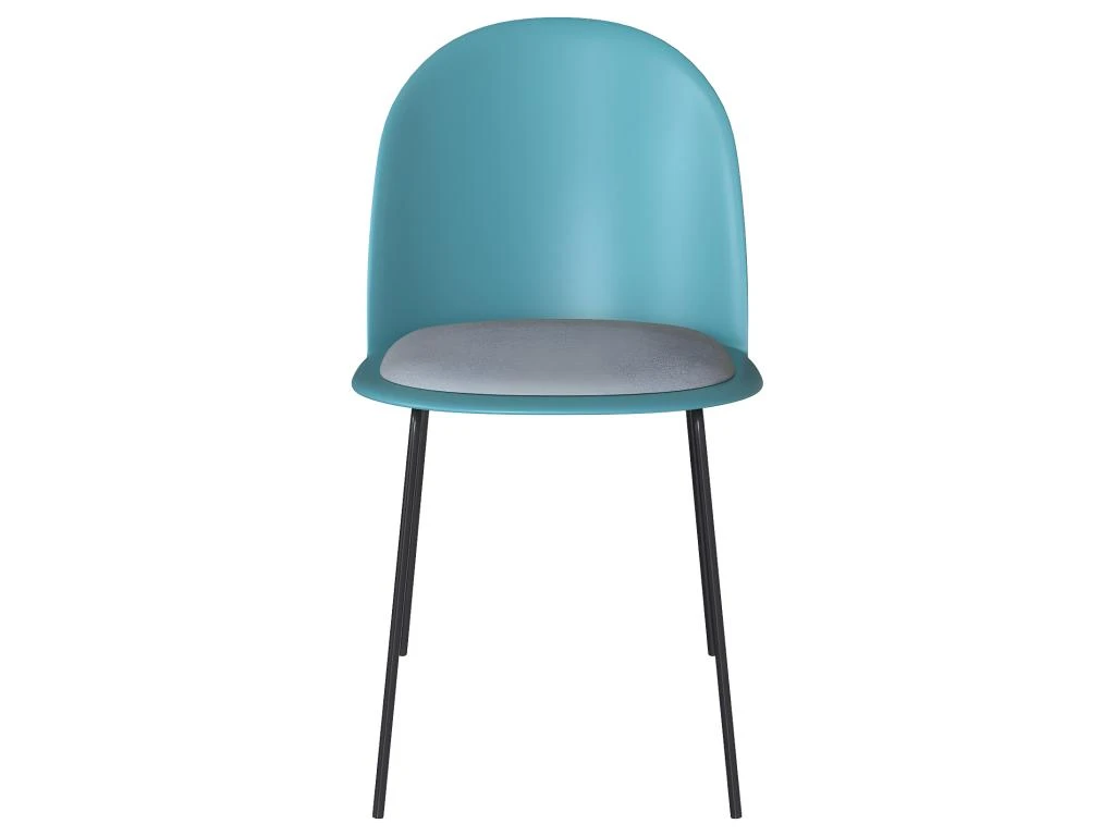 Chaise Lulu Bleue (lot De 2) 4 Chaise Lulu Bleue (lot De 2) – Image 4