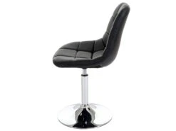 6x Chaises De Salle à Manger En Synthétique Noir Pied Chromé Pivotant CDS04623 7 6x Chaises De Salle à Manger En Synthétique Noir Pied Chromé Pivotant CDS04623 -Deco.fr Soldes Boutique chaise 13015093