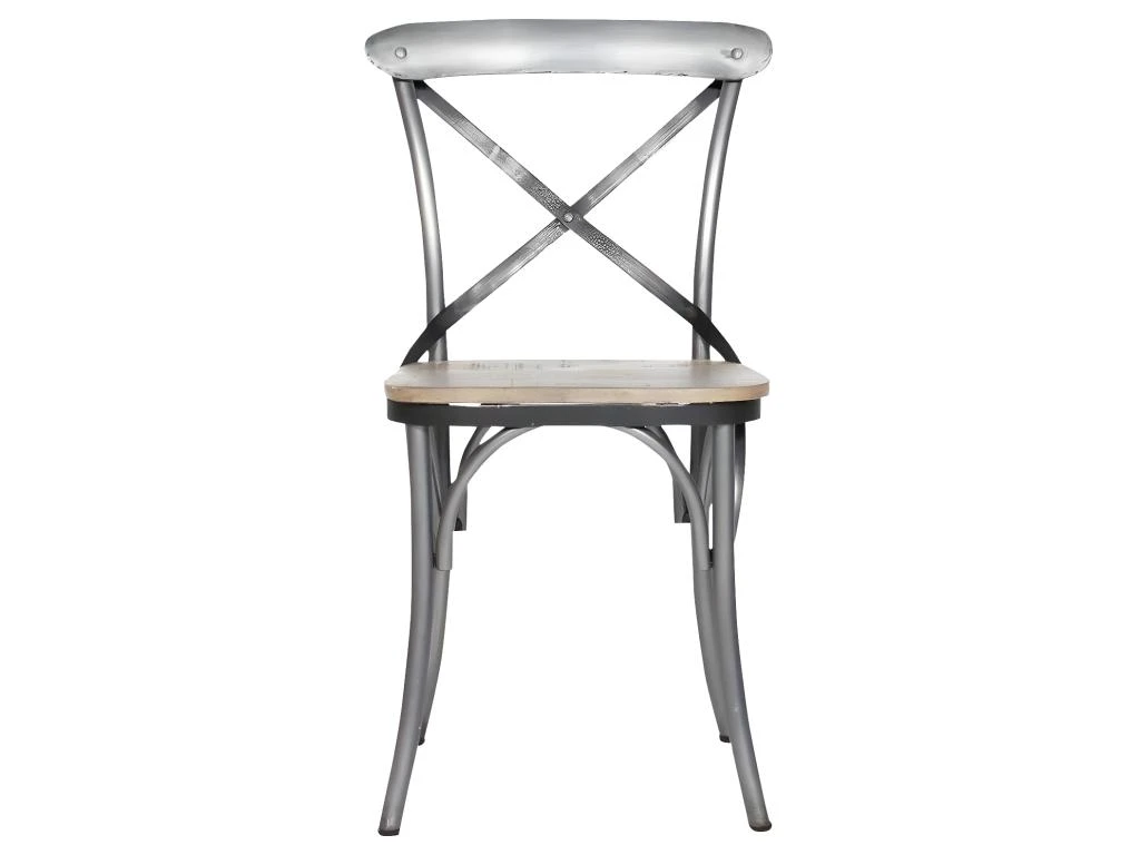 Chaise En Bois De Manguier Wood (lot De 2) 4 Chaise En Bois De Manguier Wood (lot De 2) – Image 4