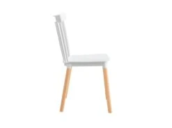 Pack 4 Chaises De Salle à Manger Valencia Blanc 44x52.5x81.5cm Thinia Home -Deco.fr Soldes Boutique chaise 13100411