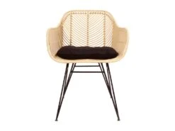 Nunuhai - Fauteuil De Table En Rotin - Couleur - Naturel -Deco.fr Soldes Boutique chaise 13296247