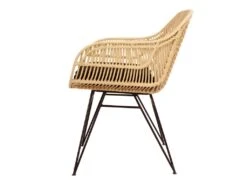 Nunuhai - Fauteuil De Table En Rotin - Couleur - Naturel -Deco.fr Soldes Boutique chaise 13296251