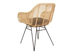 Nunuhai - Fauteuil De Table En Rotin - Couleur - Naturel -Deco.fr Soldes Boutique chaise 13296253
