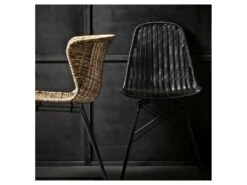 Wings - Lot De 2 Chaises Indoor/outdoor En Résine Tressée - Couleur - Naturel -Deco.fr Soldes Boutique chaise 13389551