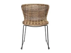 Wings - Lot De 2 Chaises Indoor/outdoor En Résine Tressée - Couleur - Naturel -Deco.fr Soldes Boutique chaise 13389553