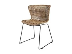 Wings - Lot De 2 Chaises Indoor/outdoor En Résine Tressée - Couleur - Naturel -Deco.fr Soldes Boutique chaise 13389555