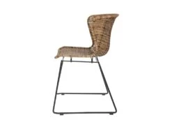 Wings - Lot De 2 Chaises Indoor/outdoor En Résine Tressée - Couleur - Naturel -Deco.fr Soldes Boutique chaise 13389557