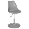Chaise De Table Ou Chaise De Bureau Gris Clair Hauteur Ajustable 5 Chaise De Table Ou Chaise De Bureau Gris Clair Hauteur Ajustable -Deco.fr Soldes Boutique chaise 13452291