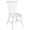 Chaise De Table Blanche En Bois D'Hévéa H 87 Cm -Deco.fr Soldes Boutique chaise 13474769