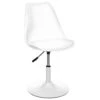 Chaise De Table Ou Chaise De Bureau Blanc Hauteur Ajustable -Deco.fr Soldes Boutique chaise 13476835