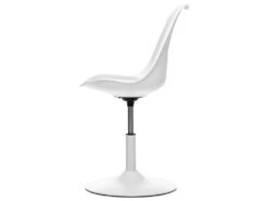 Chaise De Table Ou Chaise De Bureau Blanc Hauteur Ajustable -Deco.fr Soldes Boutique chaise 13476839