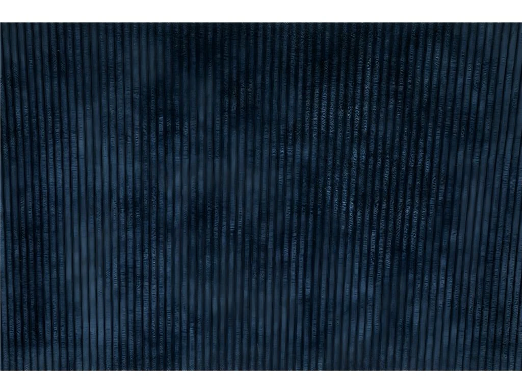 Chaise Pour Enfant En Velours Bleu Côtelé H 60.5 Cm 2 Chaise Pour Enfant En Velours Bleu Côtelé H 60.5 Cm – Image 2