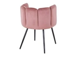 Lot De 2 Chaises Amela Velours Rose -Deco.fr Soldes Boutique chaise 13698239