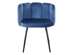 Lot De 2 Chaises Amela Velours Bleu 7 Lot De 2 Chaises Amela Velours Bleu -Deco.fr Soldes Boutique chaise 13698275