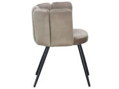 Lot De 2 Chaises Amela Velours Taupe 7 Lot De 2 Chaises Amela Velours Taupe -Deco.fr Soldes Boutique chaise 13698285