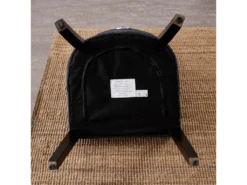 Ensemble De 4 Chaises De Salle à Manger Windsor - Rembourrage En Velours Moelleux Et Pieds En Bois Massif Robustes - Parfait Pour Votre Salle à Manger Et Salon - Gris Foncé -Deco.fr Soldes Boutique chaise 13971285