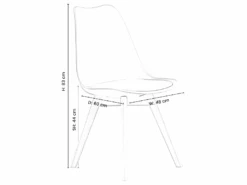 Ensemble De 4 Chaises De Salle à Manger Lorenzo Avec Siège élégant En Similicuir Et Pieds En Bois Massif - Parfait Pour La Salle à Manger, Le Salon - Blanc 15 Ensemble De 4 Chaises De Salle à Manger Lorenzo Avec Siège élégant En Similicuir Et Pieds En Bois Massif - Parfait Pour La Salle à Manger, Le Salon - Blanc -Deco.fr Soldes Boutique chaise 14229023