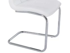 Lot De 6 Chaises NADYA - Simili - Blanc 19 Lot De 6 Chaises NADYA - Simili - Blanc -Deco.fr Soldes Boutique chaise 14273189
