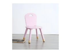 Chaise Pour Enfant En Bois Rose H 50 Cm -Deco.fr Soldes Boutique chaise 14294897