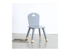 Chaise Pour Enfant En Bois Gris H 50 Cm -Deco.fr Soldes Boutique chaise 14294903