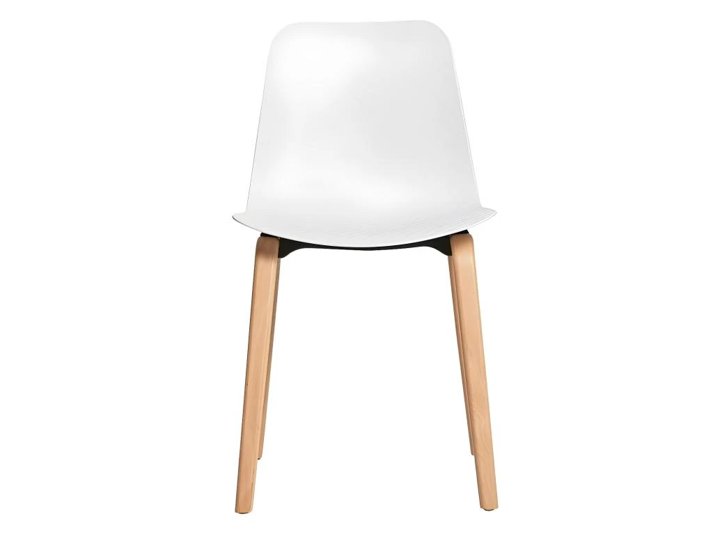 Quatuor De Chaises Blanc - LUCIE 2 Quatuor De Chaises Blanc - LUCIE – Image 2