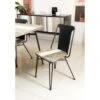 AMBROISE - Lot De 2 Chaises Pied Métal 5 AMBROISE - Lot De 2 Chaises Pied Métal -Deco.fr Soldes Boutique chaise 14656047