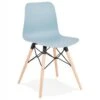 Chaise Scandinave "Cryptek" 80cm Bleu -Deco.fr Soldes Boutique chaise 15612873