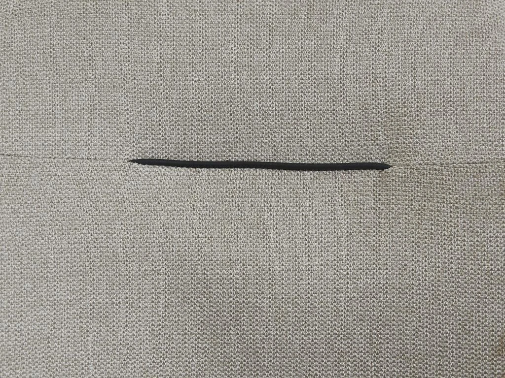 Lot De 6 Chaises En Tissu, Velours Côtelé Et Métal - Beige Et Bleu - CHANILA 8 Lot De 6 Chaises En Tissu, Velours Côtelé Et Métal - Beige Et Bleu - CHANILA – Image 8