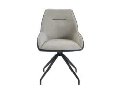 Lot De 6 Chaises En Tissu, Velours Côtelé Et Métal - Beige Et Bleu - CHANILA 10 Lot De 6 Chaises En Tissu, Velours Côtelé Et Métal - Beige Et Bleu - CHANILA -Deco.fr Soldes Boutique chaise 15690643