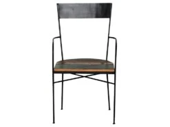 Chaise Avec Accoudoirs En Bois Coloré Ethnik (lot De 2) 8 Chaise Avec Accoudoirs En Bois Coloré Ethnik (lot De 2) -Deco.fr Soldes Boutique chaise 15716321