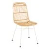 Chaise Design En Rotin "Ema" 88cm Naturel -Deco.fr Soldes Boutique chaise 15736755