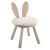 Chaise Pour Enfant "Oreilles Lapin" 56cm Naturel -Deco.fr Soldes Boutique chaise 15738443
