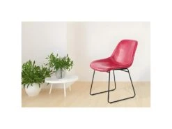 Lot De 2 Chaises Design "Cora" 81cm Rose -Deco.fr Soldes Boutique chaise 15743261