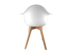 Lot De 2 Chaises Scandinave Enfant "Coque" 42cm Blanc -Deco.fr Soldes Boutique chaise 15744993