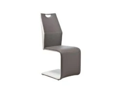 Lot De 4 Chaises Design "Avida" 103cm Gris & Blanc -Deco.fr Soldes Boutique chaise 15746859