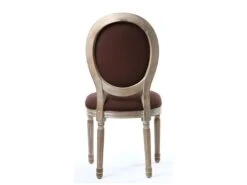 Lot De 2 Chaises Médaillon "Midfield" 94cm Marron -Deco.fr Soldes Boutique chaise 15746905