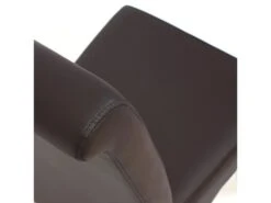 Set De 2 Chaises De Salle à Manger En Synthétique Marron Mat Pieds Foncés CDS04025 -Deco.fr Soldes Boutique chaise 15777903