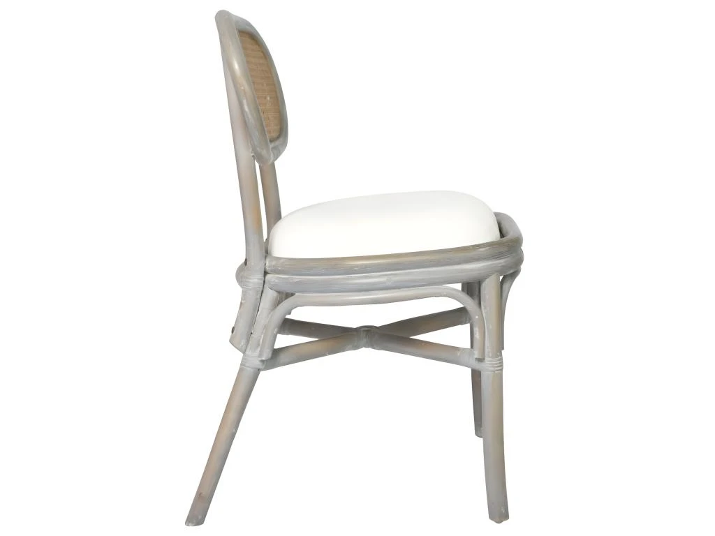 Lot De 2 Chaises De Salle à Manger Cuisine Design Classique Lin Gris CDS020563 4 Lot De 2 Chaises De Salle à Manger Cuisine Design Classique Lin Gris CDS020563 – Image 4